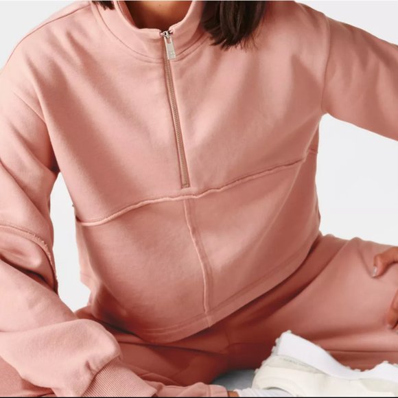 Sweaty Betty Half Zip Sweatshirt - Picture 1 of 6